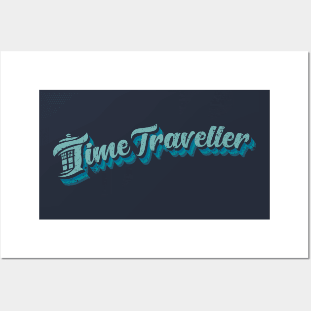 Time Traveller Wall Art by kg07_shirts